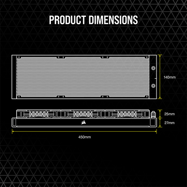 Corsair iCUE H170i Elite LCD Display CPU Liquid Cooler (Black)